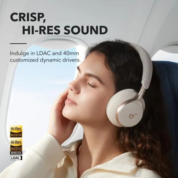 Anker Soundcore Space One ANC Headphones (Refurbished) - Image 3