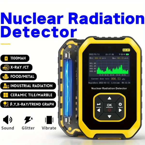 High Precision Geiger Counter