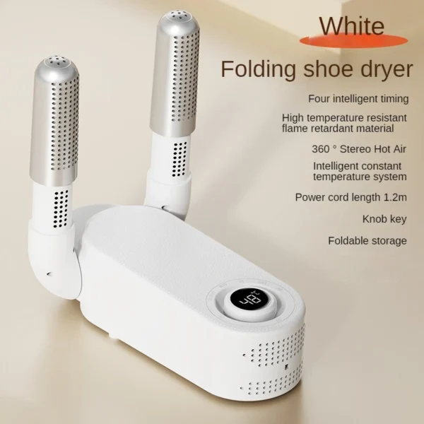 Foldable USB Shoe Dryer with Heat Circulation - Image 3