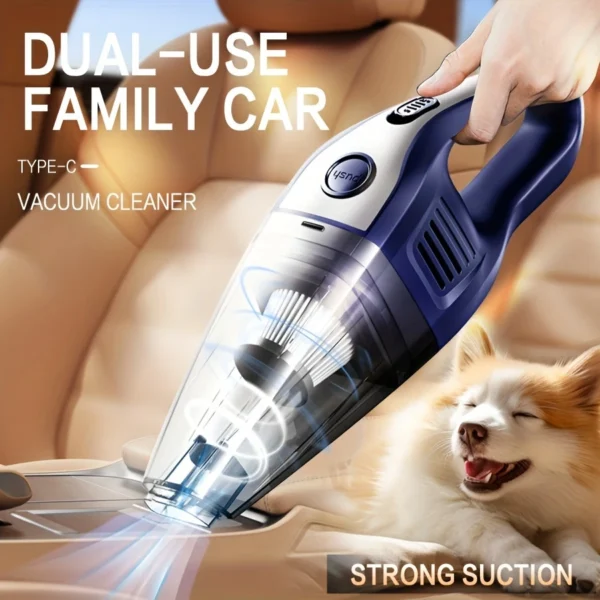 Wireless Mini Vacuum Cleaner | Portable Handheld for Car, Home & Office - Image 4