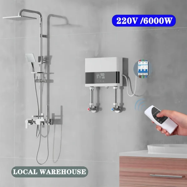 Instant Electric Water Heater 220V 6000W - Image 3