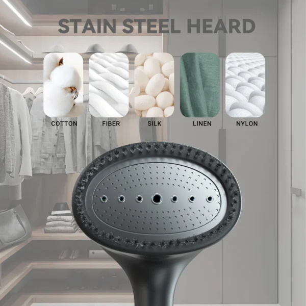 Handheld Garment Steamer | Travel-Friendly Wrinkle Remover for Clothes & Curtains - Image 5
