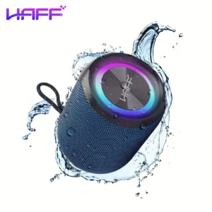 HAFFF Waterproof Wireless Speaker with LED Light
