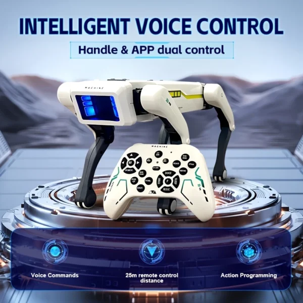 AI Smart Robot Dog | Voice-Controlled Programmable Pet with Remote & App Control - Image 3