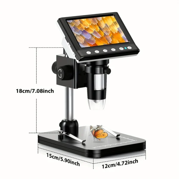 1000X LCD Digital Microscope with 32GB Card - Image 3