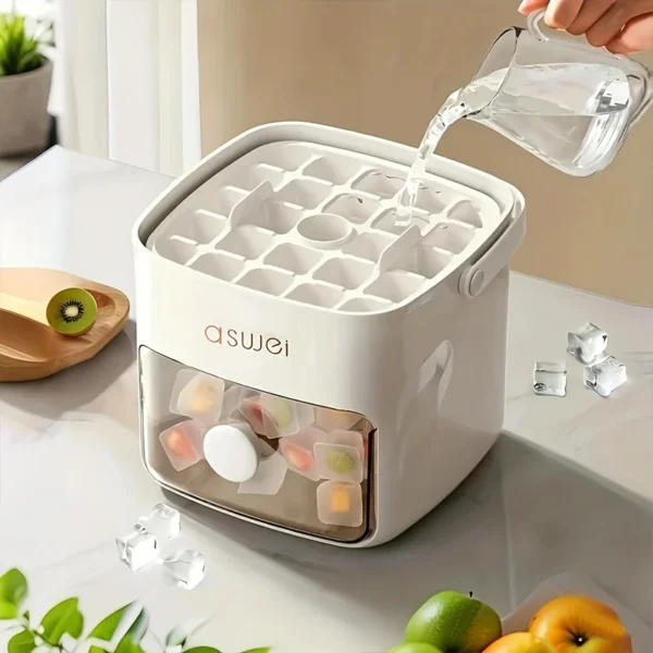 48-Grid Ice Cube Maker Box