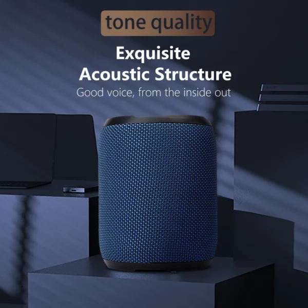 HAFFF Waterproof Wireless Speaker with LED Light - Image 4