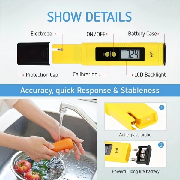 2-in-1 Digital Water Quality Tester Set - Image 3