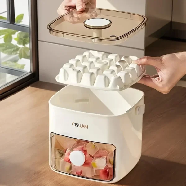 48-Grid Ice Cube Maker Box - Image 3