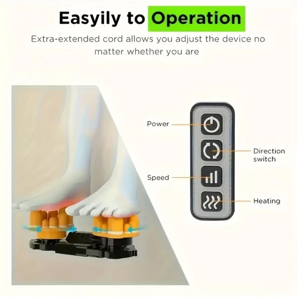 Heated Foot Massager for Pain Relief & Circulation Boost | Gift for Mom & Dad - Image 6
