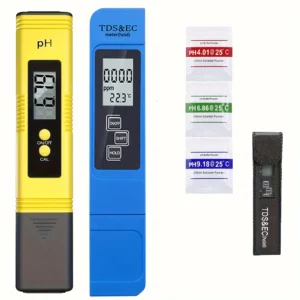 2-in-1 Digital Water Quality Tester Set