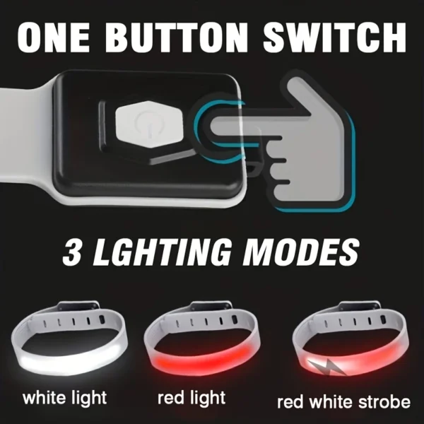 USB Rechargeable Arm Running Light - Image 4