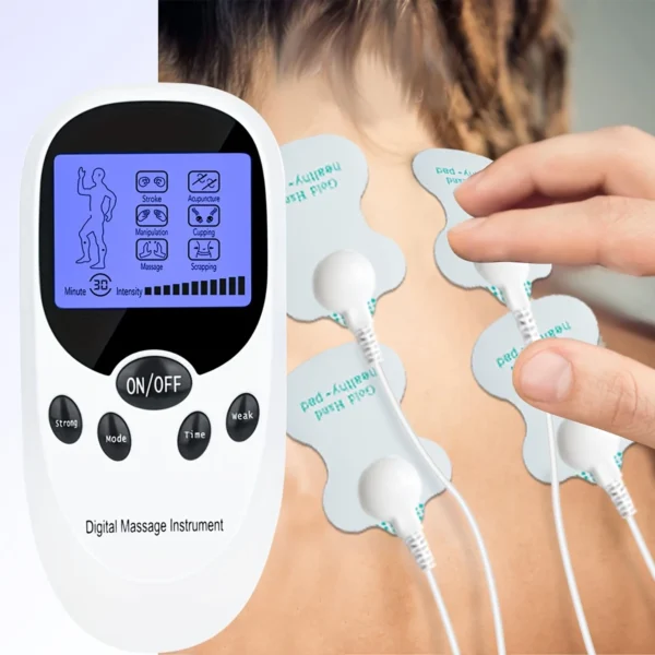 CESLIFF TENS & EMS Massager | Dual Channel Pain Relief with 8 Pads - Image 5