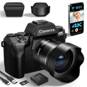 64MP 4K Vlogging Camera