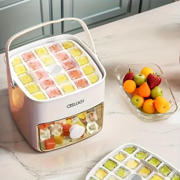48-Grid Ice Cube Maker Box - Image 4