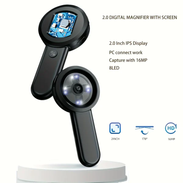 HM020 Pocket Microscope with 2" IPS Screen - Image 4