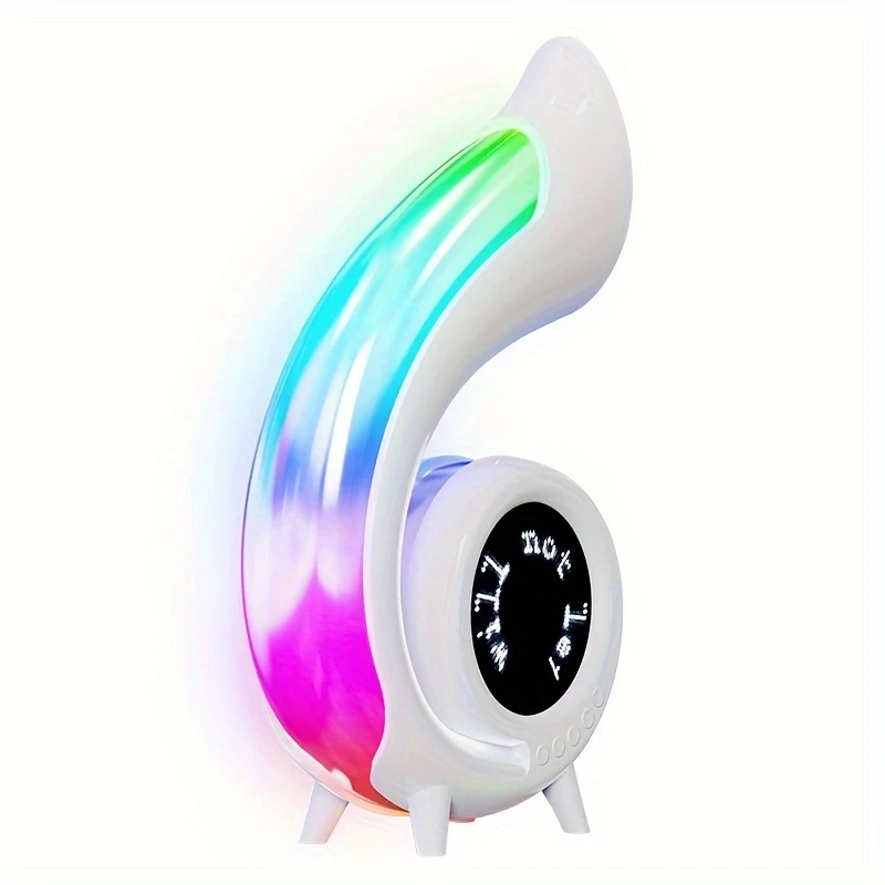 RGB Wireless Bluetooth Speaker with Clock
