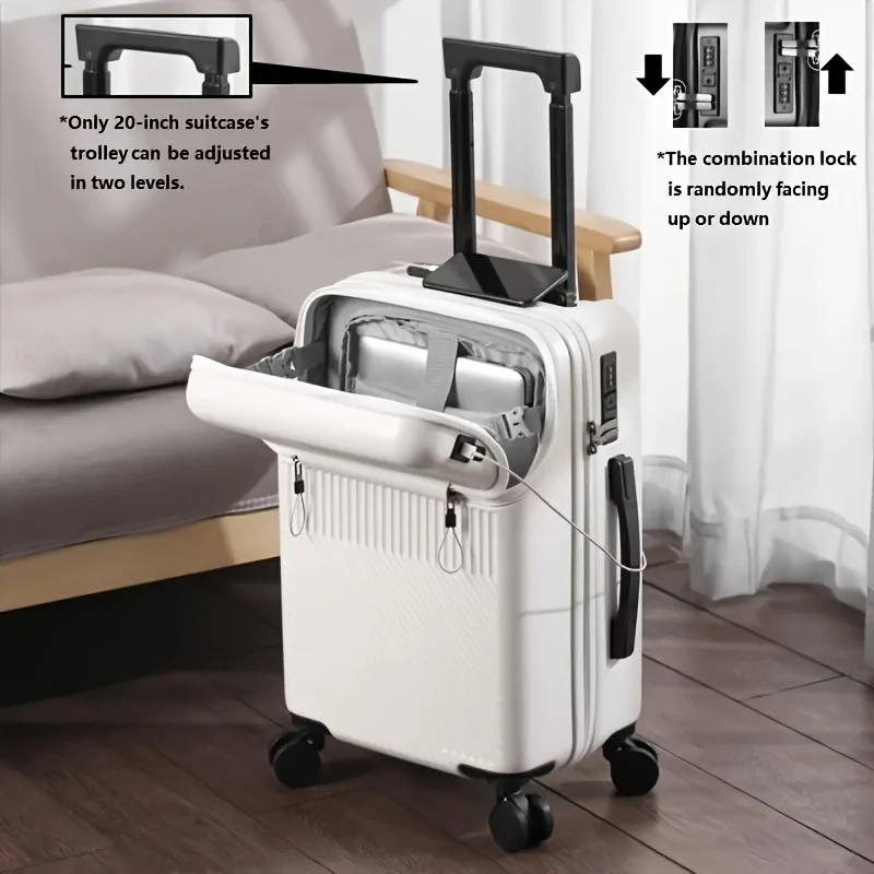 20" Smart Travel Luggage with Lock