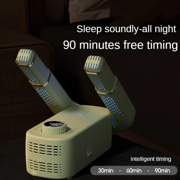Foldable USB Shoe Dryer with Heat Circulation