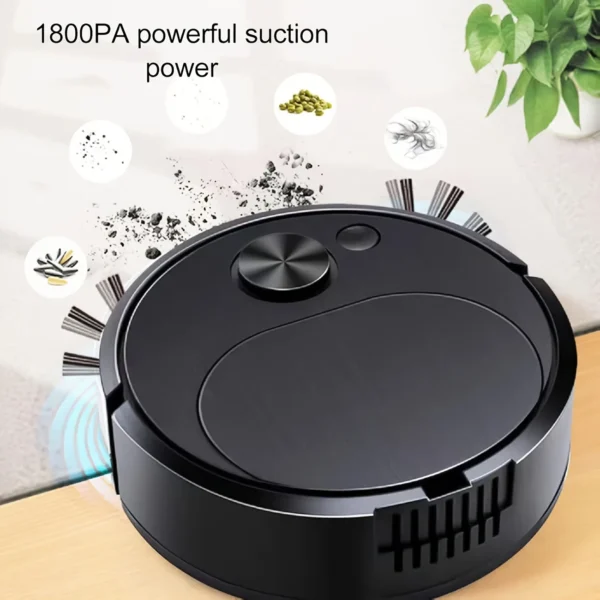 3-in-1 Robot Vacuum Cleaner | Sweeps, Vacuums & Mops | Ultra-Thin & Silent - Image 3