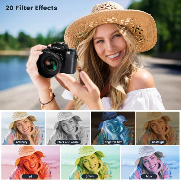 64MP 4K Vlogging Camera - Image 3