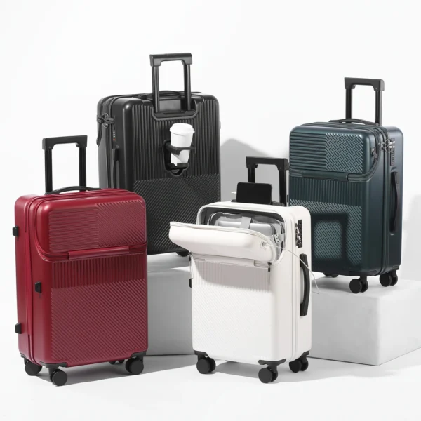 20" Smart Travel Luggage with Lock - Image 4