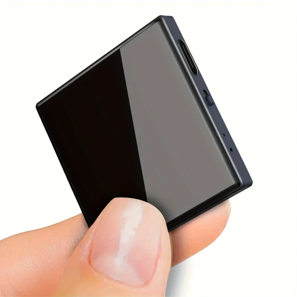 64GB Magnetic Voice Recorder | 3072Kbps Audio, Voice Activation, AI Noise Cancel