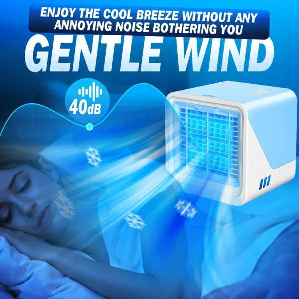 3-in-1 Portable USB Air Conditioner | Mini Cooler, Humidifier & Fan for Home & Travel - Image 5
