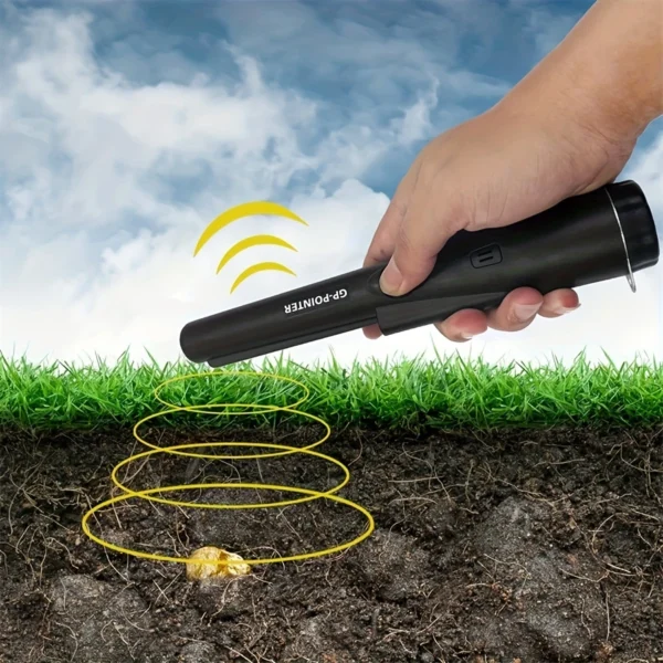 SHAWTY Handheld Metal Detector Pinpointer | Precise Treasure Hunting Tool for Gold, Coins, Jewelry & Relics