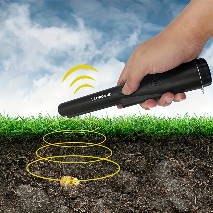 SHAWTY Handheld Metal Detector Pinpointer | Precise Treasure Hunting Tool for Gold, Coins, Jewelry & Relics