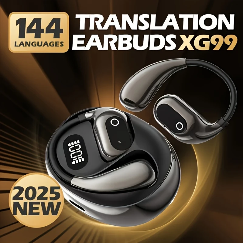 Real-Time Translator Earbuds | 144 Languages | XG99 AI Voice Translation