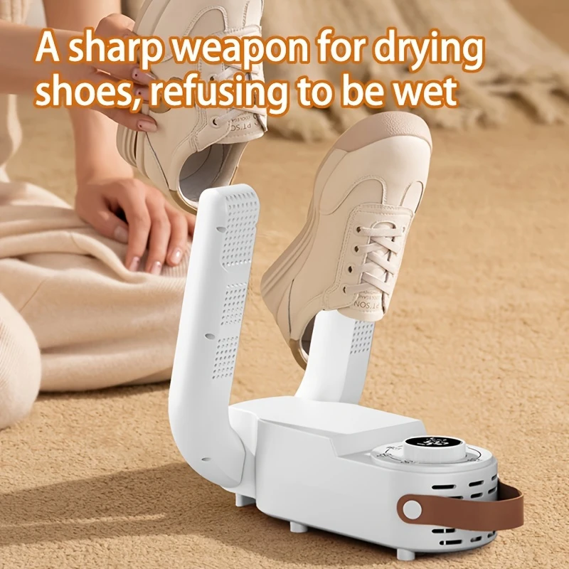 Foldable Electric Shoe Dryer – Dry Footwear Fast, Stay Fresh Daily