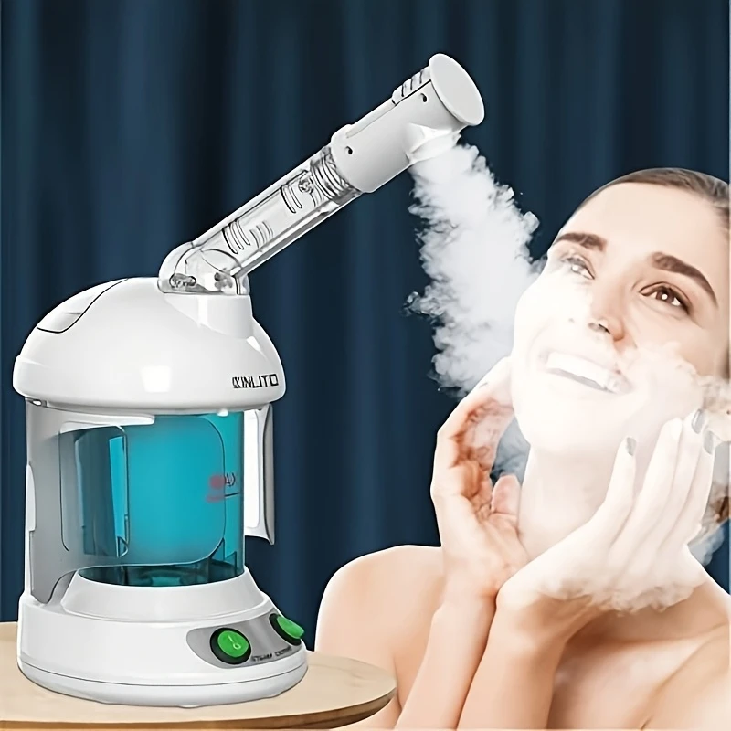 Fulog Nano Ionic Facial Steamer – Deep Cleansing Spa with 360° Arm