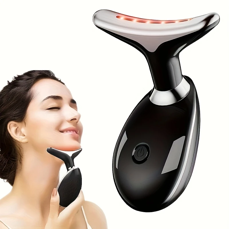 Neck & Face Vibrating Massager – Portable Skin Firming Tool