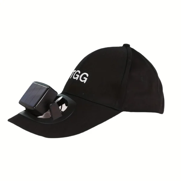 Solar Fan Baseball Cap – Cooling Hat with Sun-Powered Mini Fan - Image 3