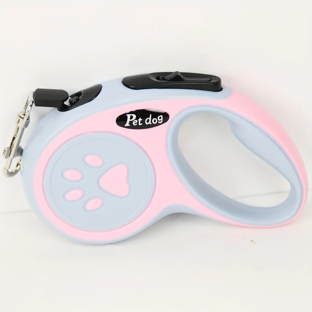 LED Retractable Dog Leash – 10ft Tangle-Free, Ergonomic Grip, 4 Colors