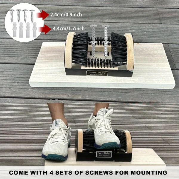 Heavy Duty Boot Scrubber – Effortless Mud-Free Shoes for Every Entryway