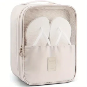 Mossio Travel Shoe Bag – Fits 3 Pairs, Compact Organizer for Shoes & Sandals