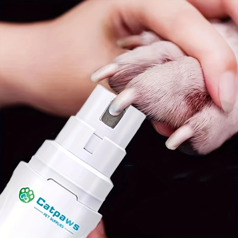 PetPals 2-Speed Electric Dog & Cat Nail Grinder – USB Rechargeable