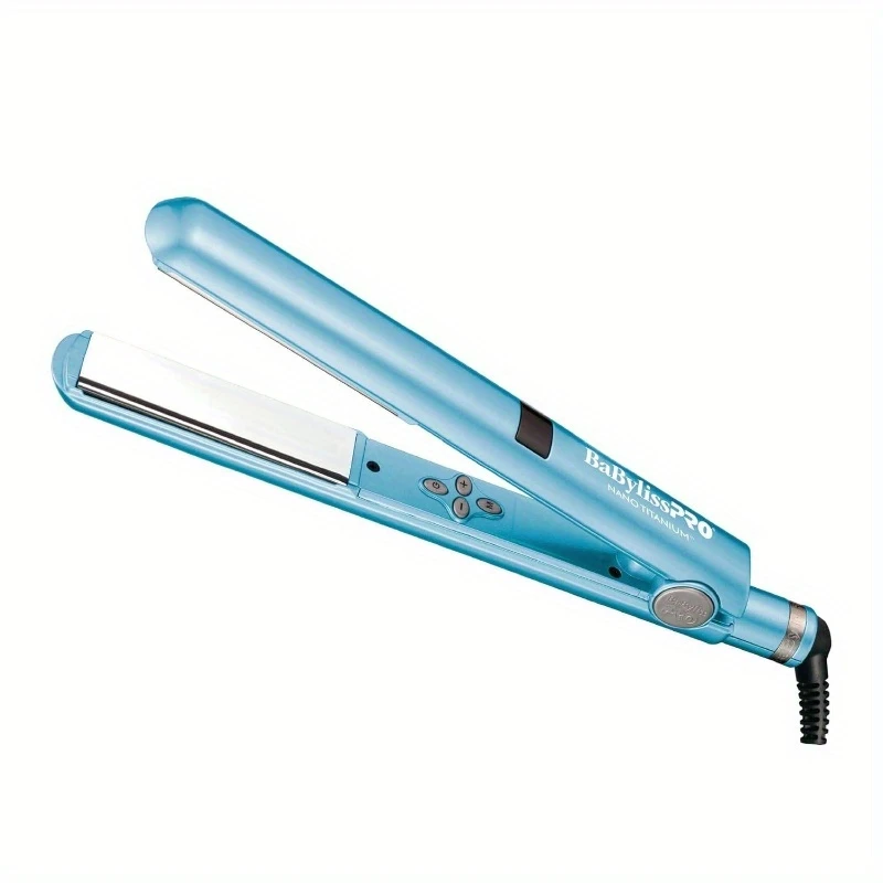 Nano Titanium Digital Flat Iron for Salon-Grade Hair Styling