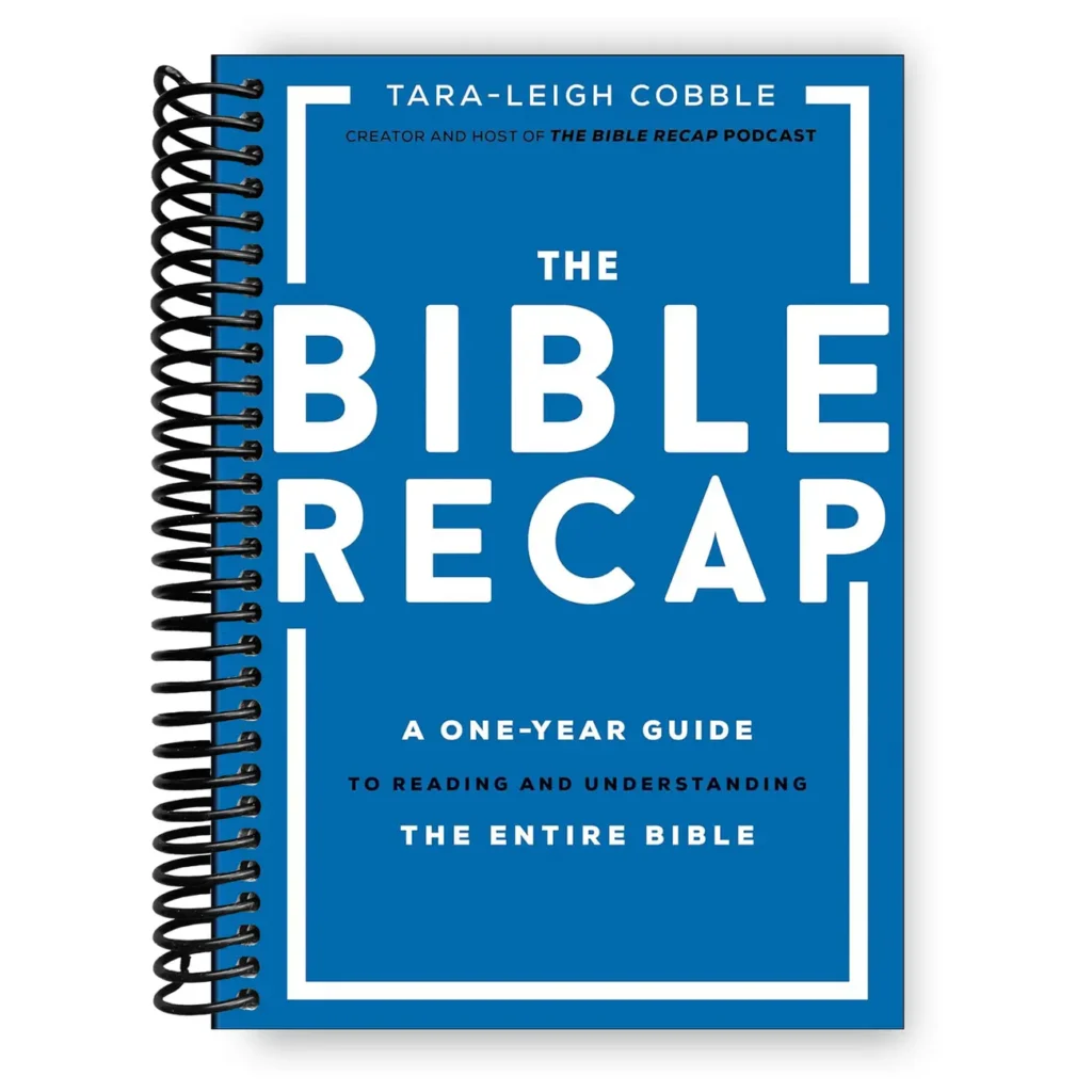 The Bible Recap Spiral Bound – One-Year Bible Reading Guide